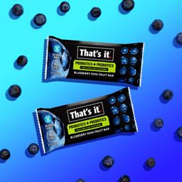 Probiotic Mini Fruit Bars, Blueberry