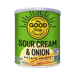 Crisps, Original & Sour Cream & Onion Mini Canisters