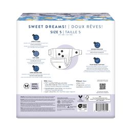 Club Box Overnight Diapers, Size 5