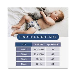 Club Box Overnight Diapers, Size 5