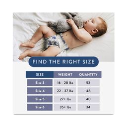Club Box Overnight Diapers, Size 6