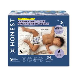 Club Box Overnight Diapers, Size 6