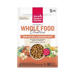 Grain Free Beef Whole Food Clusters Dry Dog Food