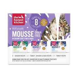 Mousse in Goat's Milk Wet Cat Food, Variety Pack