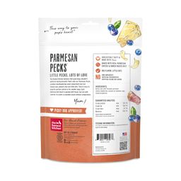 Parmesan Pecks Dog Treats, Beef, Parmesan & Blueberry