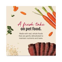 Wholemade Whole Grain Beef & Oat Dog Food, 4 lb