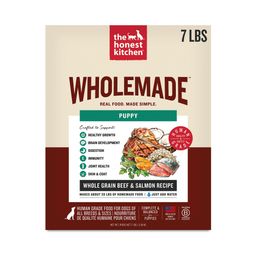 Wholemade Whole Grain Beef & Salmon Dehydrated Puppy Food