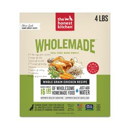 Wholemade Whole Grain Chicken Dog Food, 4 lb