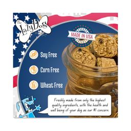 Operation Drool Overload, Blueberry & Peanut Butter Dog Treats