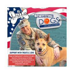 Operation Drool Overload, Blueberry & Peanut Butter Dog Treats
