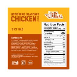 Chicken Sticks, Rotisserie Seasoned