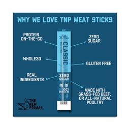 Grass-Fed Beef Sticks, Classic, Value Pack