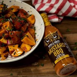 Noble Made BBQ Sauce, Less-Sugar Mustard