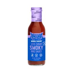 Noble Made BBQ Sauce, Less-Sugar Smoky
