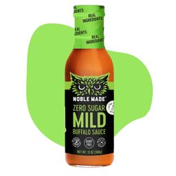 Noble Made Buffalo Sauce, Zero-Sugar Mild