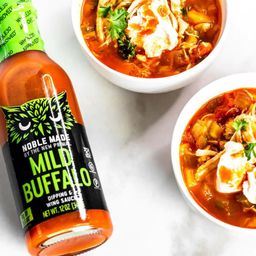 Noble Made Buffalo Sauce, Zero-Sugar Mild