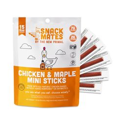 Snack Mates Sticks, Chicken & Maple, Value Pack