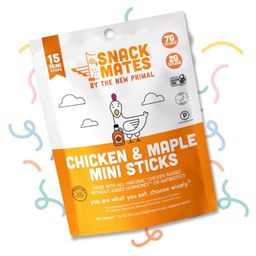 Snack Mates Sticks, Chicken & Maple, Value Pack