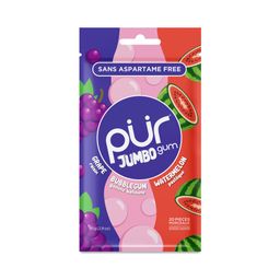 Jumbo Gum, Grape, Bubblegum & Watermelon