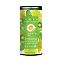 Beauty Brain Tea, Lemon Balm Kiwi