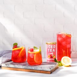 Iced Tea, Hibiscus Sangria