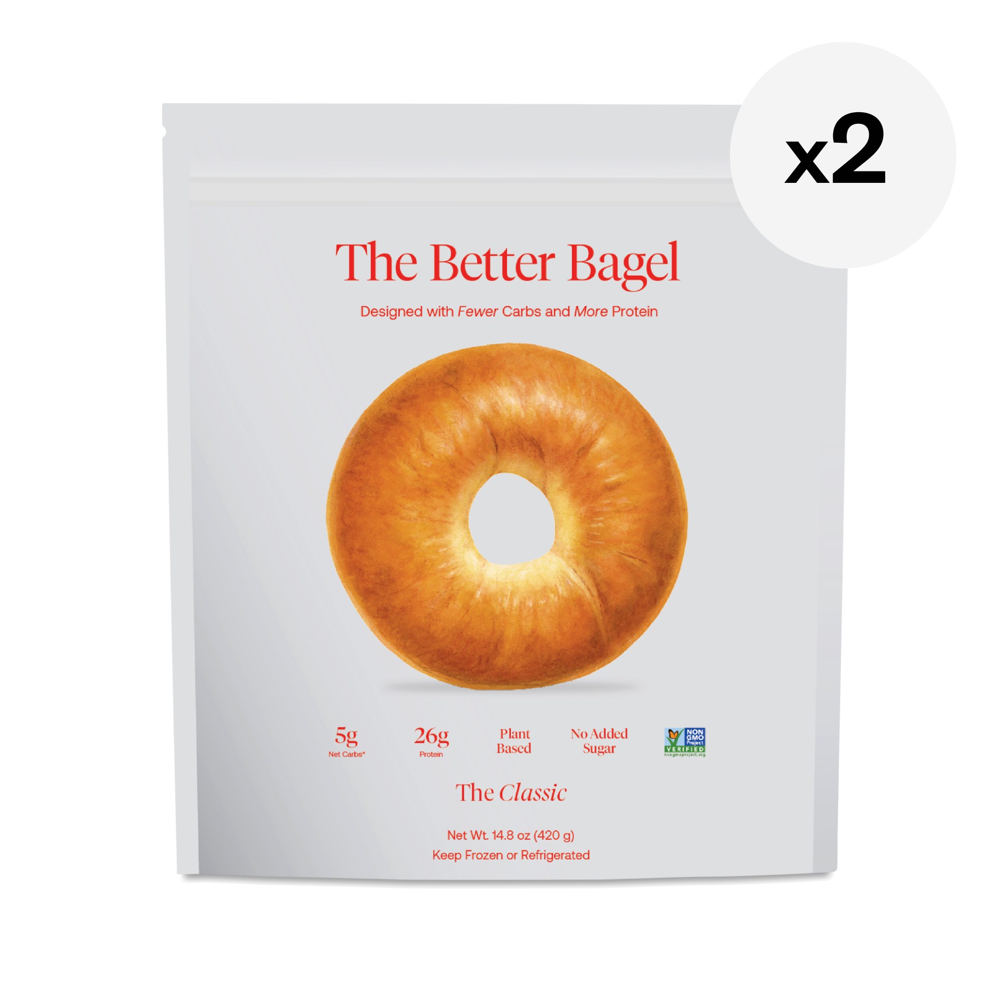 BetterBrand The Better Bagel, The Classic, 2pack Thrive Market