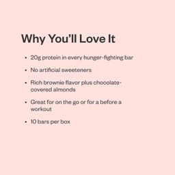 High Protein Bars, Brownie Crunch