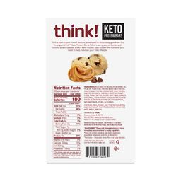 Keto Protein Bars, Chocolate Peanut Butter Cookie Dough