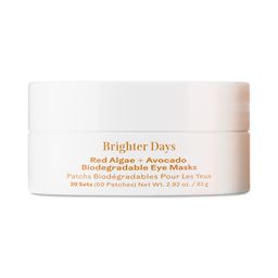 Brighter Days, Red Algae + Avocado Biodegradable Eye Masks