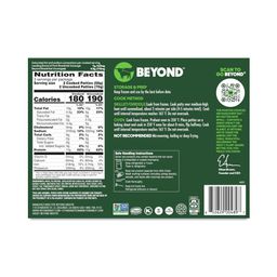 Beyond Breakfast Sausage Plant-Based Patties, Original, 4 Pack