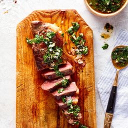 Grass-Fed Organic Beef Strip Steak, 2 Pack