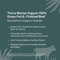 Grass-Fed Organic Diced Beef for Stewing, 2 Pack
