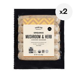 Organic Mushroom & Herb Chicken Sausage, 2-pack