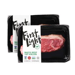Wagyu Beef Top Sirloin Steak, 2 Pack