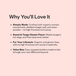 Organic Ketchup, Value Size