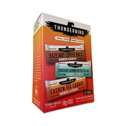 Most Loved Bars Variety Pack, Hazelnut Coffee Maca, Chocolate Almond Butter Sea Salt, & Cashew Fig Carrot
