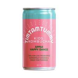 Organic Kombucha for Kids, Apple Happy Dance