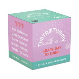 Organic Kombucha For Kids, Grape Day To Shine