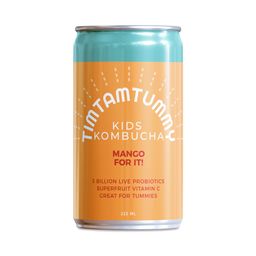 Organic Kombucha for Kids, Mango For It!
