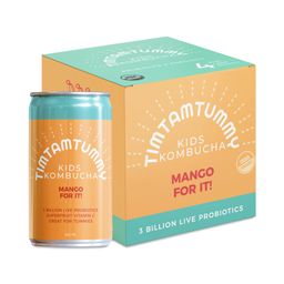 Organic Kombucha for Kids, Mango For It!
