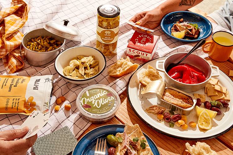 Tinned Fish Board Starter Shopping List