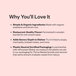 Organic Brown Miso Paste