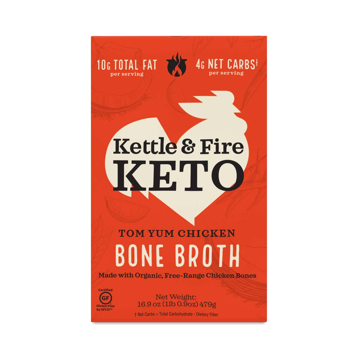 Bone Broth Soup, Keto Tom Yum