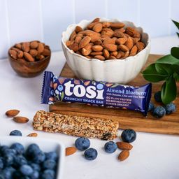Crunchy Snack Bar, Almond Blueberry
