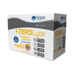 Zerolyte Electrolyte Drink Mix + Coconut Water, Salty Tropical