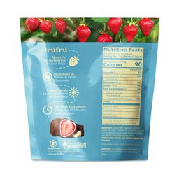 Frozen Strawberries, White & Dark Chocolate