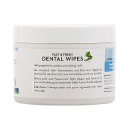 Fast and Fresh Dental Swipes for Dogs
