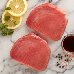 Wild Caught Yellowfin Tuna Steaks, 2 Pack