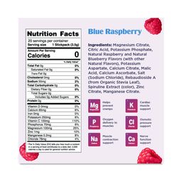 Replenisher Electrolyte Powder, Blue Raspberry