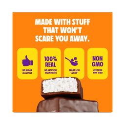 Halloween Dark Chocolate Coconut Bars